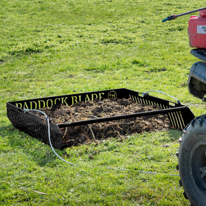 Paddock Blade Horse Manure Collector in Magnum Black | Premium Australian Made | FREE Delivery