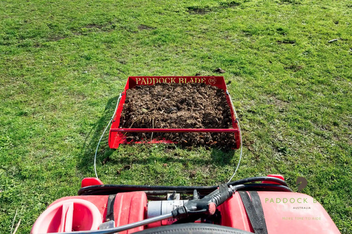 paddock cleaner birds eye view