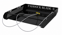 black paddock blade manure collector tool