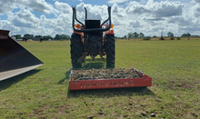 Paddock Blade Horse Manure Collector Cherry Red | Premium Australian Made