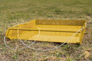 yellow paddock cleaner