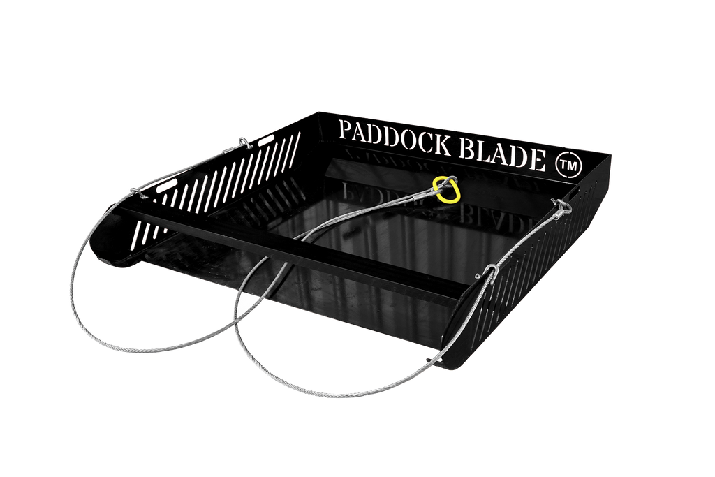 Paddock Blade Horse Paddock Cleaner Magnum Black | FREE Delivery ...